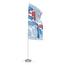 Portable Flagpole no Arm - Small Portrait Portable Flagpole no Arm - Small Portrait