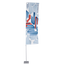 Portable Flagpole with Arm - Small Portable Flagpole with Arm - Small