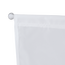 Your client’s custom print is finished with a pole sleeve at the top for mounting it to the banner arm Your client’s custom print is finished with a pole sleeve at the top for mounting it to the banner arm
