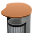 Casing attaches to counter tops and bottoms with hook-and-loop fastener Casing attaches to counter tops and bottoms with hook-and-loop fastener
