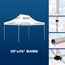 10' x 15' Basic canopy finished in steel 10' x 15' Basic canopy finished in steel
