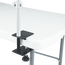 Pole set slides on Table Clamp thorn for display Pole set slides on Table Clamp thorn for display
