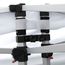 Durable connectors connect the 2 10x20 frames for a secure setup Durable connectors connect the 2 10x20 frames for a secure setup