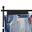 Tent Wall sides feature hook-and-loop tabs that wrap around the vertical poles of the frame Tent Wall sides feature hook-and-loop tabs that wrap around the vertical poles of the frame