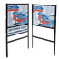 Real estate signs (with or without rider) can be purchased to display 18" x 12" signs Real estate signs (with or without rider) can be purchased to display 18" x 12" signs