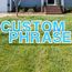 Custom Message Yard Cards Custom Message Yard Cards