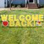 Welcome Back (School) yard letters Welcome Back (School) yard letters