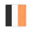 Tabletops and shelves all feature a wood grain finish and come in black, white or light wood Tabletops and shelves all feature a wood grain finish and come in black, white or light wood