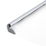 Your client’s custom print is finished with cut sides, allowing it to lay flat in the snap profile Your client’s custom print is finished with cut sides, allowing it to lay flat in the snap profile