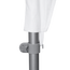 Your client’s flag features a tab at the bottom to attach to the clamp on the pole set hardware Your client’s flag features a tab at the bottom to attach to the clamp on the pole set hardware