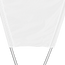 The unique shape keeps the print taut at all times so bungee cord is not required to secure it to the hardware The unique shape keeps the print taut at all times so bungee cord is not required to secure it to the hardware