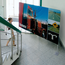 The display can be ordered in sizes up to 10' wide The display can be ordered in sizes up to 10' wide