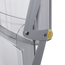 Once your client has unfolded their literature stand, they can secure it in place with the locking feature Once your client has unfolded their literature stand, they can secure it in place with the locking feature
