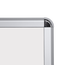 This classic wall display features a silver frame and rounded corners with an attractive chrome finish This classic wall display features a silver frame and rounded corners with an attractive chrome finish