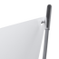 To install your client’s custom print, use the holes to attach it to the hooks on the end of each pole , which is part of the assembly of the mini x banner stand To install your client’s custom print, use the holes to attach it to the hooks on the end of each pole , which is part of the assembly of the mini x banner stand