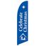 Celebrate Christmas Flag Celebrate Christmas Feather Flag