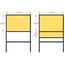 Real estate sign dimensions