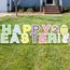 Happy Easter yard cards Happy Easter Yard Cards