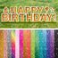Glitter yard letters with all of the different glitter options Glitter Yard Cards