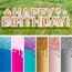 Dripping glitter yard signs are perfect for any party or event Dripping Glitter Yard Cards