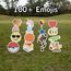 Popular yard characters Choose from 100+ emojis