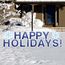 Happy Holidays yard cards Happy Holidays yard signs