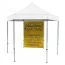 10x10 Pavilion Tent with wall