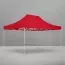 Tent shown here with two full wall and one half wall