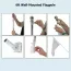 How to assembly the flag to a wall mount.