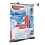 When using Roll Up Lights with a larger display, two can be added since each one is mounted to a support pole When using Roll Up Lights with a larger display, two can be added since each one is mounted to a support pole