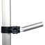 The included holder is easily attached: simply slide it up the tent leg and tighten the knob The included holder is easily attached: simply slide it up the tent leg and tighten the knob