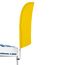 Advertising Tent Feather Flag 90° in Stock Colors Advertising Tent Feather Flag 90° in Stock Colors
