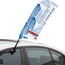 Your client can set their Car Feather Flag at an angle Your client can set their Car Feather Flag at an angle
