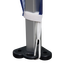 The banners are secured at the bottom of the tent leg with hook-and-loop fastener The banners are secured at the bottom of the tent leg with hook-and-loop fastener
