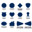 Available in a variety of shapes Available in a variety of shapes