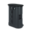 Hard Travel Case features handle and rolling wheels for portability. Tabletop stores inside Hard Travel Case features handle and rolling wheels for portability. Tabletop stores inside