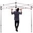 Sturdy thanks to aluminum hexagonal frame Sturdy thanks to aluminum hexagonal frame