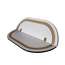 Cutout on bottom to easily attach to Hard Travel Case Cutout on bottom to easily attach to Hard Travel Case
