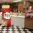 The Snake Tension Fabric Display is also great for ice cream shops and other eateries The Snake Tension Fabric Display is also great for ice cream shops and other eateries