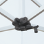 The rooftop crank adjustment is easy to use and allows the peak of the canopy to adjust up and down The rooftop crank adjustment is easy to use and allows the peak of the canopy to adjust up and down