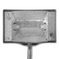 A glass cover protects the halogen bulb used to create the glow of the Pop Up Light Halogen A glass cover protects the halogen bulb used to create the glow of the Pop Up Light Halogen