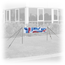 1.0' high Banner with Outdoor Banner Post Set 1.0' high Banner with Outdoor Banner Post Set