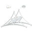 3-Sided Ceiling Dangler Medium hardware set 3-Sided Ceiling Dangler Medium hardware set