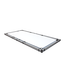 Foldout frame is made from durable, lightweight aluminum Foldout frame is made from durable, lightweight aluminum